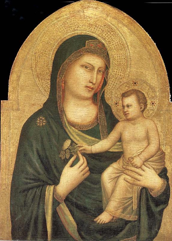 unknow artist Giotto, Madonna and child; Norge oil painting art